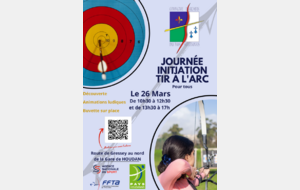 Journée initiation Tir à l'Arc.